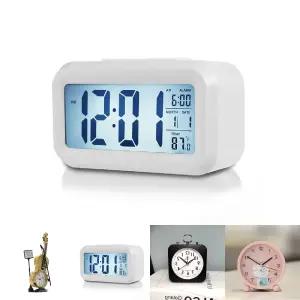 미니 탁상 알람시계 LED 무소음 탁상시계 디지털 탁상용/시계/심플/인테리어/선물/책상