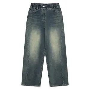 소이 HC33 와이드 커브드 빈티지진 소이바지,청바지,남여공용,와이드,스판,초등,고학