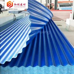 PVC 지붕판 플라스틱 방수 파형 건축용 축사 방음 단열 공장