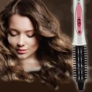 아이롱 고데기 무선 브러쉬 아이롱 고데기 휴대용 스타일링 단발 스타일러