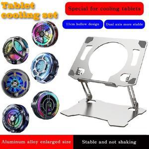 태블릿 마그네틱 펠티어 반도체 냉각 라디에이터 ipad 호환 안드로이드 플랫 쿨 방열판 용 브래킷이있는 대