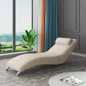 곡선 안락의자 S자 거실 1인쇼파 라운지체어 리클라이너 낮잠 휴식용