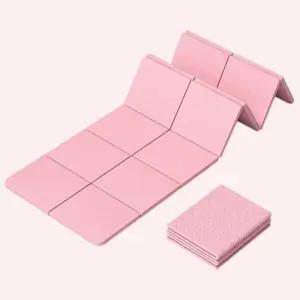 휴대용 접이식 프리미엄 운동 요가 필라테스 매트 홈트 폴딩 여행용