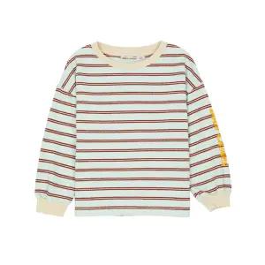 보보쇼즈 스트라이프 키즈 긴팔티셔츠 B126AC002