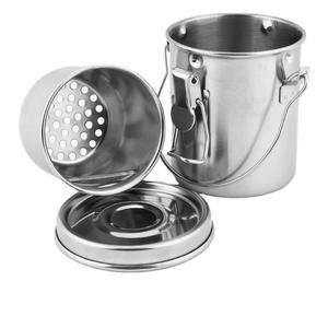 화방 세척통 미술 세척통 수채화 이중구 5종 G5 칸막이 파랑색 오일병 1016 기름통