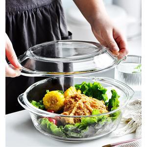 전자레인지용 내열유리 그릇 2 세트 XRCPN 분할 투명 미니 2L 그루비마켓