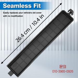 자동차 AC 에어 필터 액세스 커버 97129-S8000 현대 팰리세이드 용 2020 교체 하우징 뚜껑 블랙