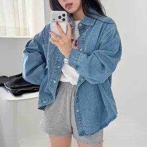 [에이와비] #AWABMADE:_또또데님루즈핏셔츠 -1color