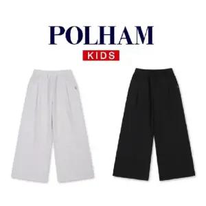 [폴햄키즈](마산점)26년 봄신상!!!여아) 베이직 턱 와이드 팬츠PKG1PT2716