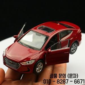 1/36 현대 Elantra 장난감 자동차 모델 Welly 다이 캐스트 금속 차량 미니어처 풀백 컬렉션 14세 이상를위