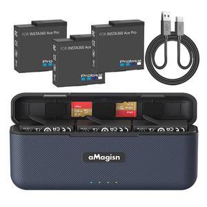 인스타 360 에이스 프로 배터리 충전 스토리지 스테이션, 2200mAh 또는 고속 케이스, 액세서리