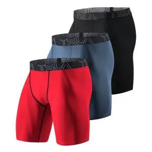 [하프클럽/테슬라]테슬라 언더레이어 남성 반바지 3팩 TM-MUS73
