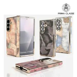 프리마클라쎄 갤럭시 Z폴드7 전용 가죽 폰케이스 힌지보호