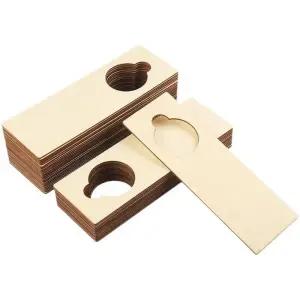 나무 문걸이 표지판 문고리간판 도어사인 만들기 DIY