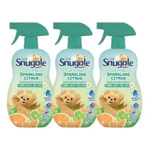 스너글 섬유탈취제 스파클링 시트러스 470ml 3개