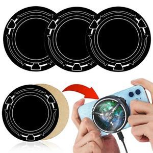 호환 3/5개 9cm 태블릿 링 게임 방열판 (맥세이프 메탈 플레이트 시트 스티커 포함) 아이패드 샤오미 갤럭