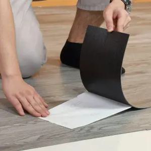 셀프 장판 접착식 미끄럼방지 미끄럼 바닥재 붙이는 바닥 사이즈 데코타일 고르미 시공