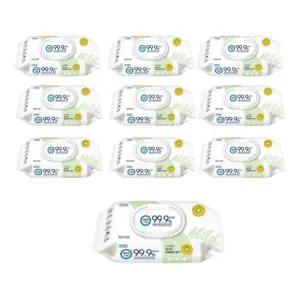 깨끗한나라 클린 손소독티슈 마일드 캡형 60매 10팩