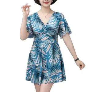 할머니 수영복 레시가드 중년 빅사이즈 엄마 아쿠아로빅 강습용 래쉬가드