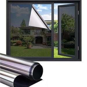 양면 자외선 차단 방수 투명 필름 유리 프라이버시 스티커 창문 장식 침실용