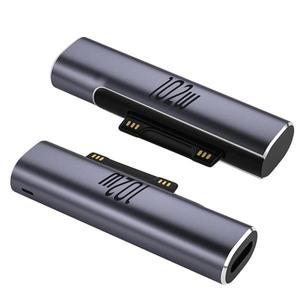 102W PD 고속 충전 USB C 전원 공급 장치 어댑터 마이크로소프트 서피스 프로 X 8 7 6 5 4 고북 태블릿 컨