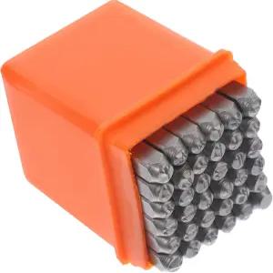 장인과 애호가를 위한 가죽 공예 전문 금속 도장 도구를 DOITool 36PC DIY 합금 스틸 레터 및 번호 스탬프