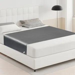 접지 시트 10 은섬유 매트 침대 접지용 평평한 모든 크기 26x112인치 회색