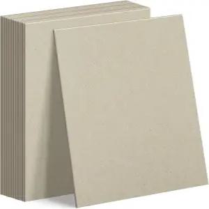 AUEAR 20팩 5x7 칩보드 시트 50피트 두께의 북보드 스크랩북 북 바인더 보드 제작 프로젝트용 페이퍼