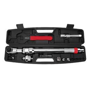 [미국배송] 파바터 오프셋 익스텐션 렌치 1/2인치 어댑터가 있는 좁은 공간용 헤비 듀티 임팩트 래칫 익스텐더 수동/자동 스위치 CR V 스틸 텅스텐 스틸 기어 합금 단조