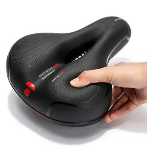 메모리 폼 안장 컴포트 푹신한 라이딩 자전거 안장 전립선 쿠션