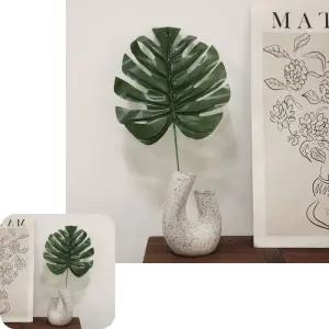 몬스테라 홈카페인테리어 조화 부쉬