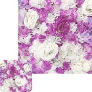 뮤 꽃벽 포토존 벽장식조화 플라워월 60x40cm FL27