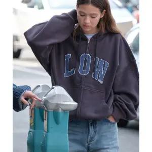 매장정품 [브랜드명] 로우클래식 LOW CLASSIC SOFT SWEAT ZIP-UP HOODIE_CHARCOAL_LC267TS12CC LC267TS12CC