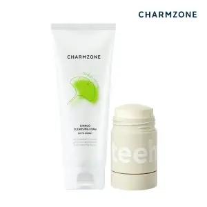 클렌징 진정 2종세트(징코 클렌징폼 200ml+오트 마스크팩)