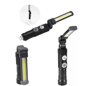 LED 자석 캠핑 랜턴 후레쉬 접이식 작업등 COB