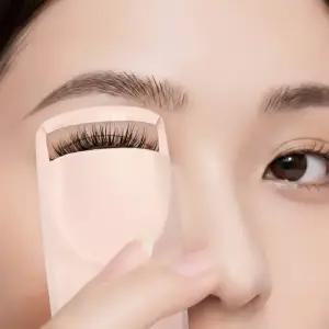 눈매 맞춤형 전동 뷰러 속눈썹 고데기 핑크 휴대용