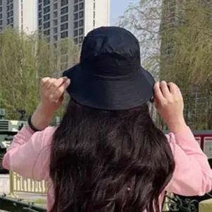 벙거지 모자 데일리버킷 투톤 접이식 여성 버킷 햇 캐주얼 여름 휴가 아웃도어 리버시블 자외선 캠핑 레저