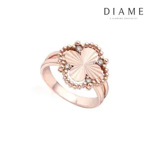 클레오파트라 18K골드 랩그로운 다이아몬드 반지 FGDR1306WLABL