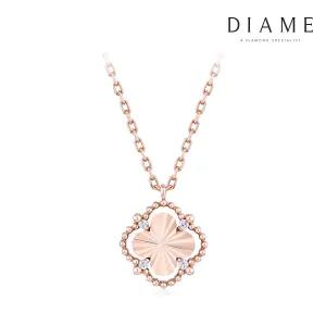 클레오파트라 18K골드 랩그로운 다이아몬드 목걸이(M) FGDN1306WLABM