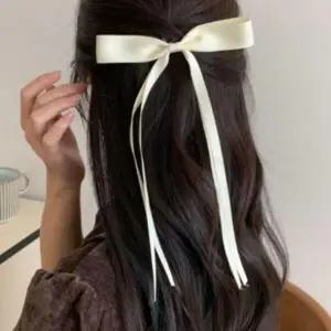 여성 일상용 사랑스러운 리본 집게핀 헤어핀