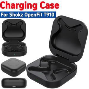 Shokz OpenFit T910 오픈 이어 헤드폰용 충전 케이스(600mAh 배터리 포함) 교체용 케이스 커버 박스