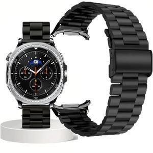 삼성 갤럭시 워치 8 클래식 46mm 메탈 시계줄 브레이슬릿 코레아용 44mm 스테인리스 스트랩, 밴드용 40mm 스틸