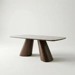 [스코나] 린아크 세라믹 2000 6인 식탁 테이블