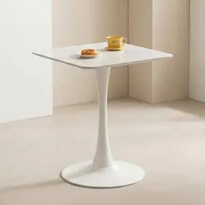 [공간미가구]러블리 세라믹 600 사각 테이블 카페 주방 식탁 인테리어 포세린 매장 커피숍 화이트