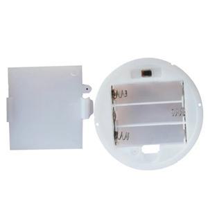 호환상품 2Pcs 3 AA 2A 4.5V 배터리 케이스 스위치 커버 포함 원형 내장 홀더 보관 상자 소켓 컨테이너