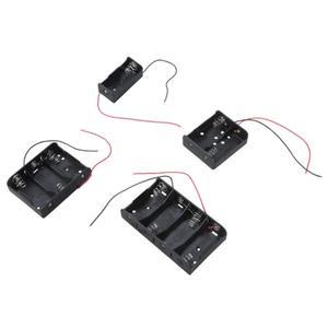 호환상품 1/2/3/4 슬롯 LR14 C 배터리 홀더 보관함 정리함 케이스 상자(2핀 케이블 라인 포함)