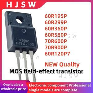 10PCS 100% 새 제품 및  MMF 60R195P 60R299P 60R360P 60R580P 70R600P 60R120P7 TO-220F MOSFET