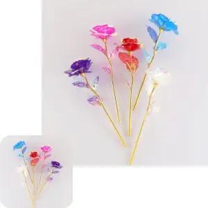 포에코 카네이션 생일꽃다발 기념일선물 크리스탈장미 디자인 홀로 로즈데이 어버이날 카페소품