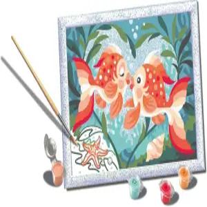 라벤스버거 크레이트 피쉬 인 러브 페인팅 용 넘버 키트