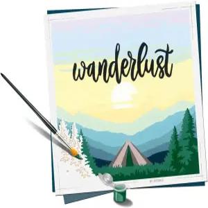 레이븐스버거 원더러스트 페인트 바이 넘버 키트 - 20269 12세 이상을 위한 회화 예술 및 공예